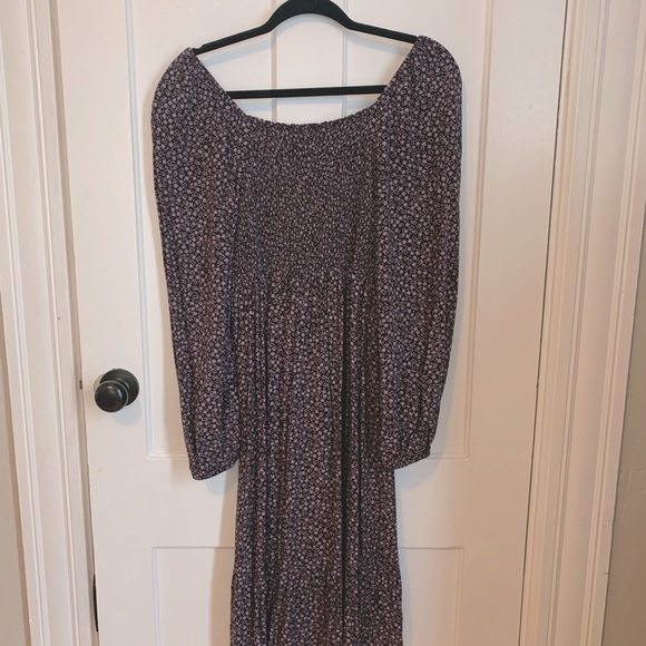 Gap Purple Floral Dress, Size M - Picture 4 of 5